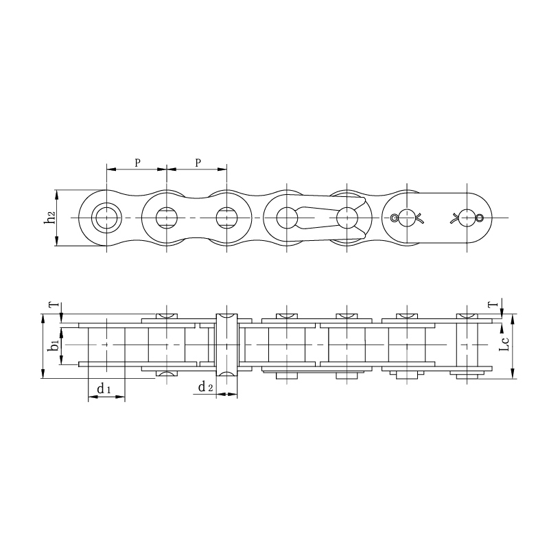 Lanțuri standard pentru motociclete